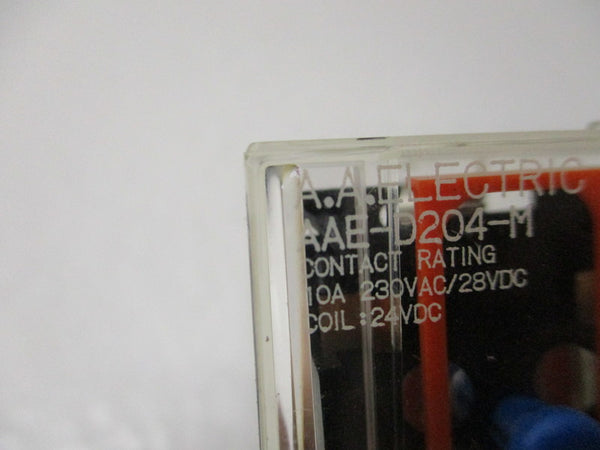 A.A. ELECTRIC AAE-D204-M 24VDC UNMP