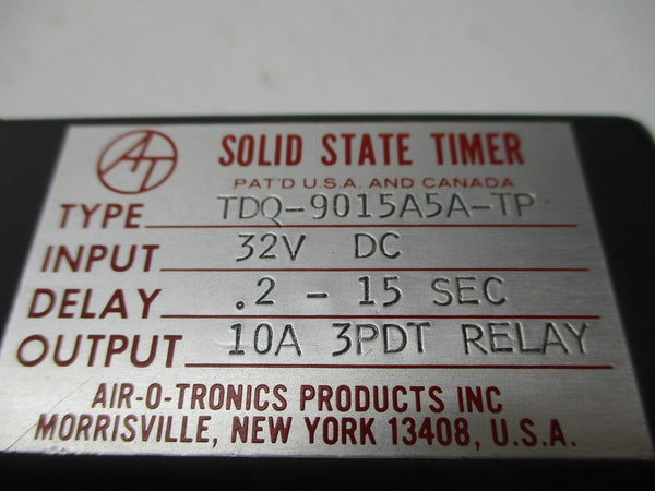 AIROTRONICS TDQ-9015A5A-TP 32VDC UNMP