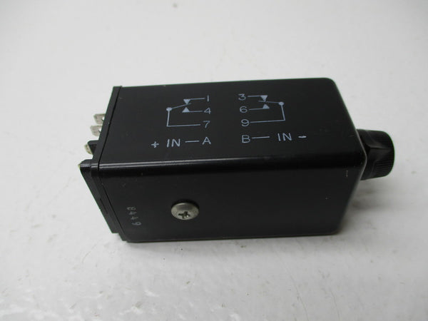 AIR-O-TRONICS TDU-4A060A5A SOLID STATE TIMER .2-60 SEC.  UNMP