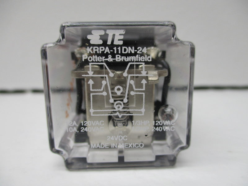 TE CONNECTIVITY KRPA-11DN-24 RELAY 24VDC UNMP