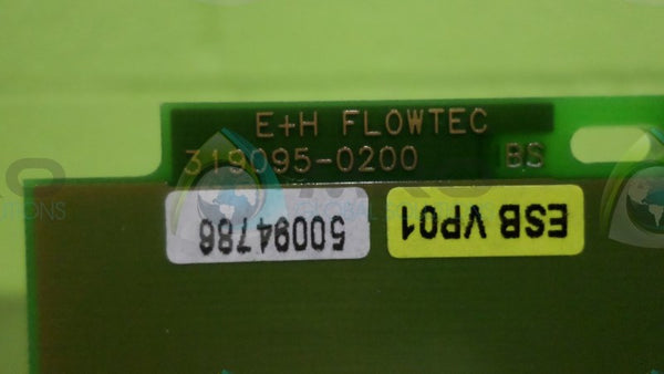ENDRESS+HAUSER FLOWTECH. 319095-0200 CIRCUIT BOARD  NSNP