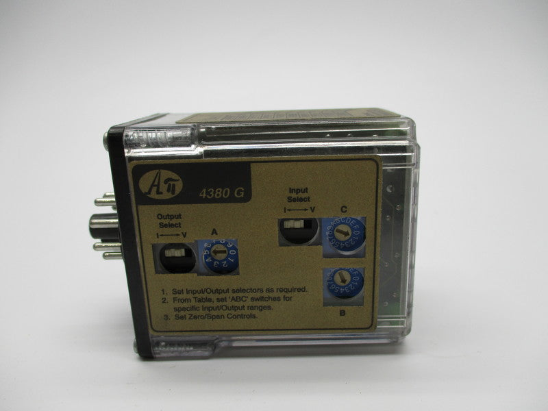 ABSOLUTE PROCESS API4380GDF ISOLATOR TRANSMITTER  UNMP