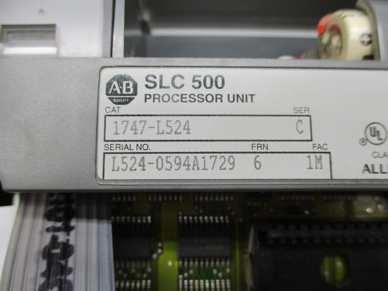 ALLEN BRADLEY 1747-L524 SER. C F/W 6 UNMP