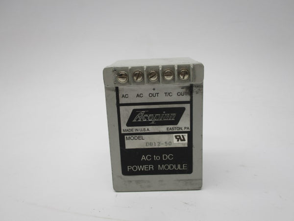 ACOPIAN DB12-50 UNMP