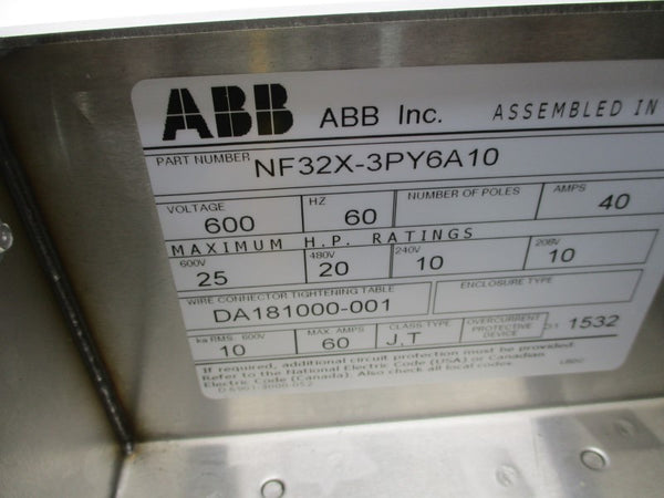 ABB NF32X-3PY6A10 NSNP