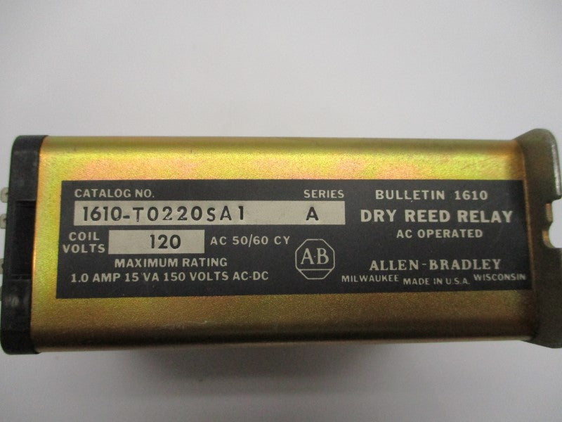 ALLEN BRADLEY 1610-T0220SA1 SER. A 120V UNMP