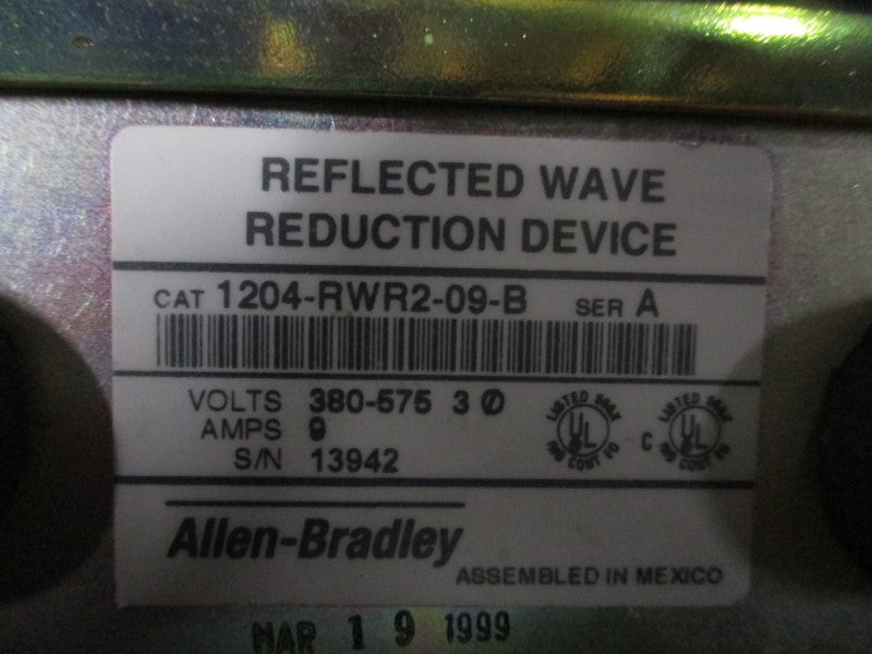 ALLEN BRADLEY 1204-RWR2-09-B SER. A 380-575VAC 9A (AS PICTURED) UNMP
