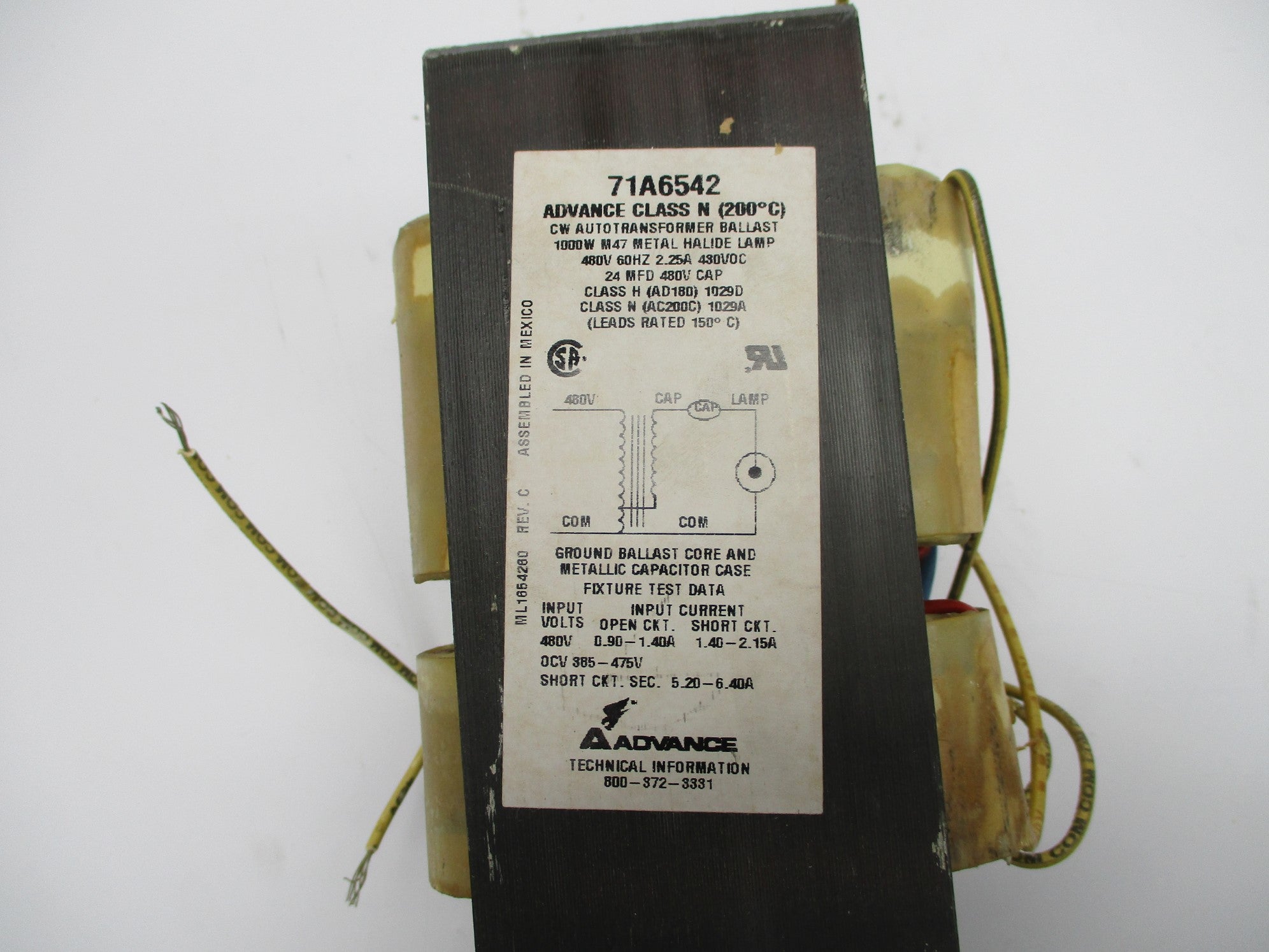 ADVANCE 71A6542 UNMP