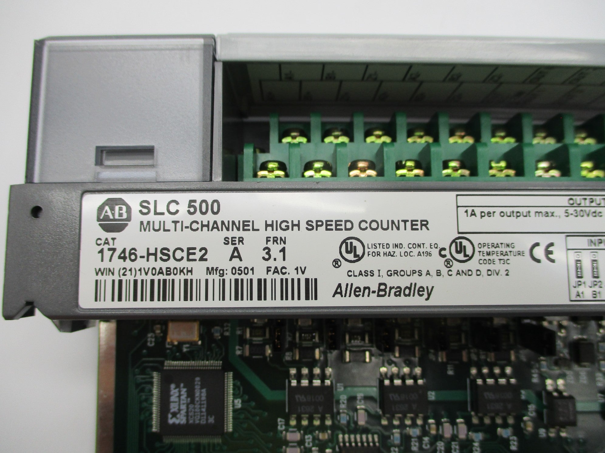 ALLEN BRADLEY 1746-HSCE2 SER. A F/W 3.1 5-30VDC NSNP