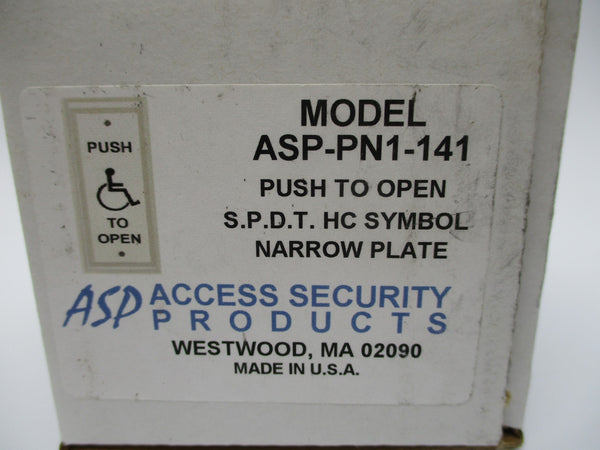 ACCESS SECURITY PRODUCTS ASP-PN1-141 NSMP