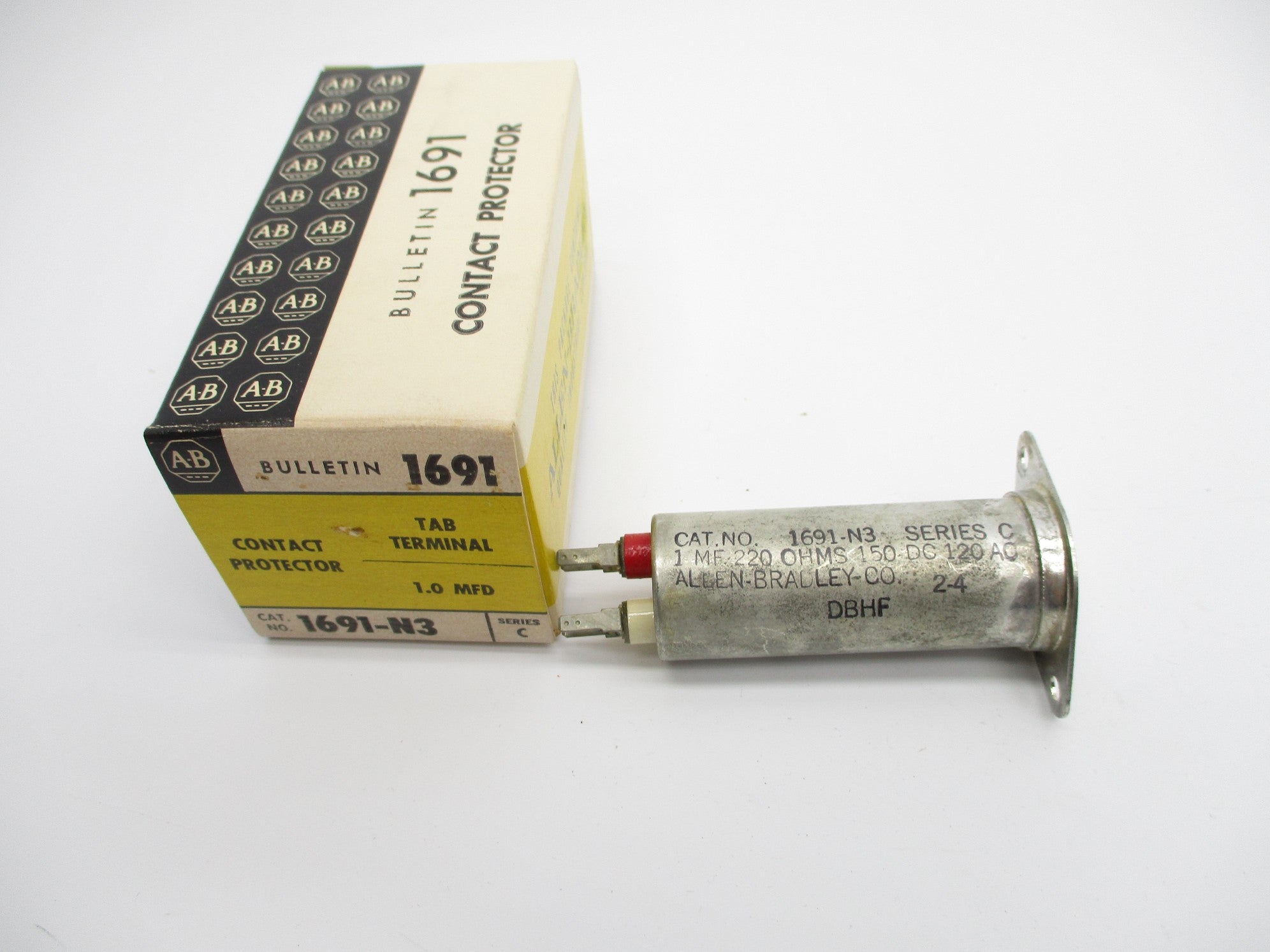 ALLEN BRADLEY 1691-N3 SER. C (BK/YL) NSMP