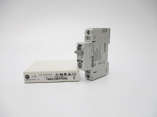ALLEN BRADLEY 1492-CB1F040 SER. C 4A 277V (WH) NSMP