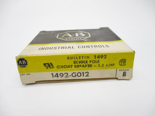 ALLEN BRADLEY 1492-G012 SER. B 250VAC 1.2A NSMP