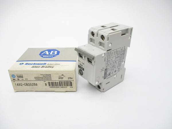 ALLEN BRADLEY 1492-CB2G250 SER. B 25A (GY/BL) NSMP