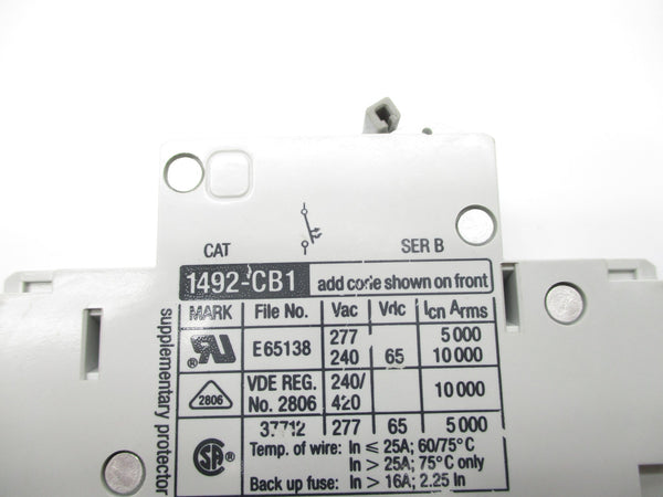 ALLEN BRADLEY 1492-CB1G010 SER. B 277V 1A NSNP