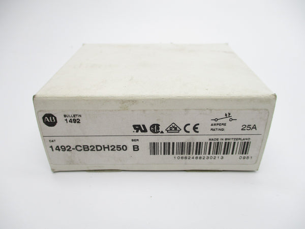 ALLEN BRADLEY 1492-CB2DH250 SER. B 25A (WH) NSMP