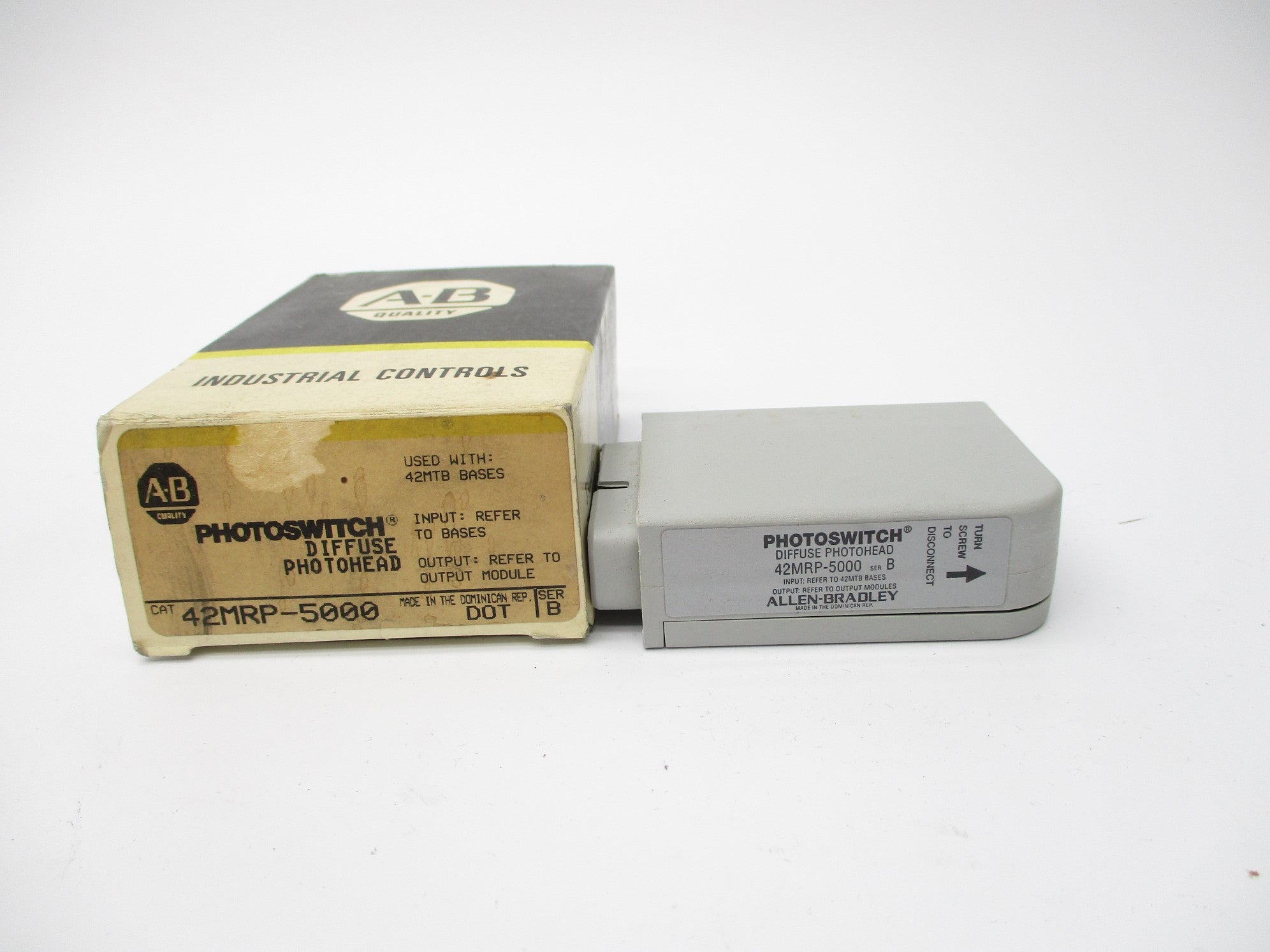 ALLEN BRADLEY 42MRP-5000 SER. B (BK/YL) NSMP
