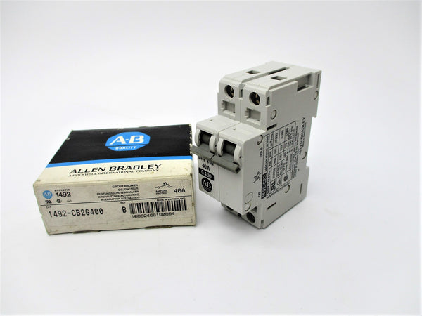 ALLEN BRADLEY 1492-CB2G400 SER. B 40A 480V (BK/BL) NSMP