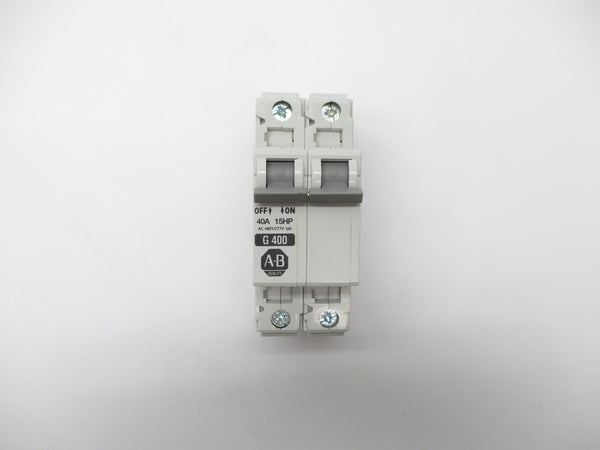ALLEN BRADLEY 1492-CB2G400 SER. C 40A 277V (WH) NSMP