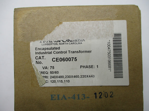 ACME ELECRTRIC CE060075 NSMP