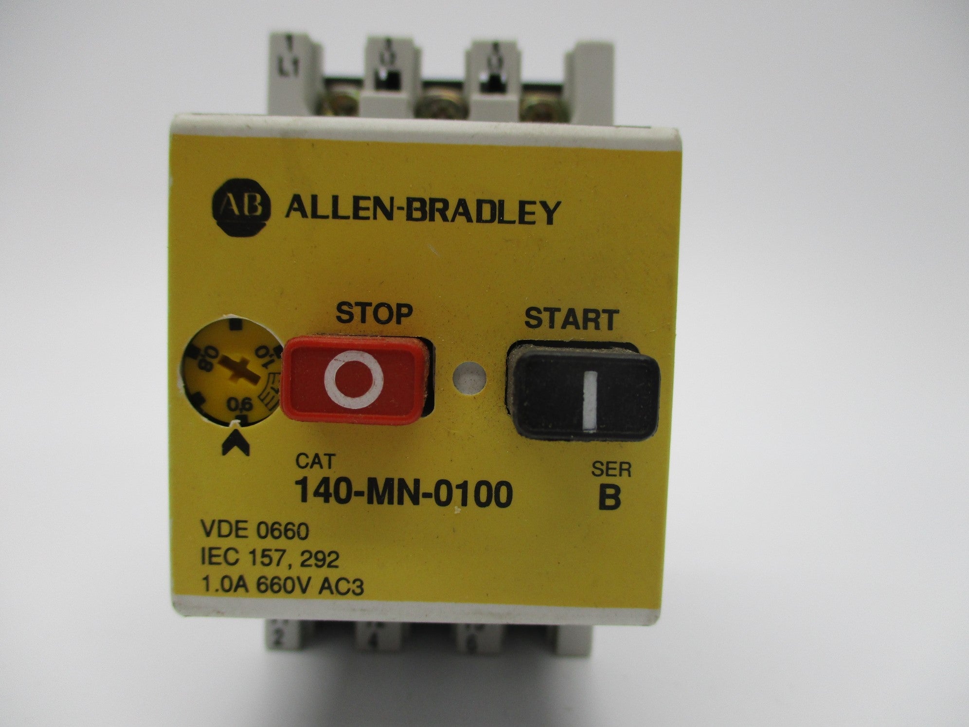 ALLEN BRADLEY 140-MN-0100 SER. B 660VAC 1A NSNP