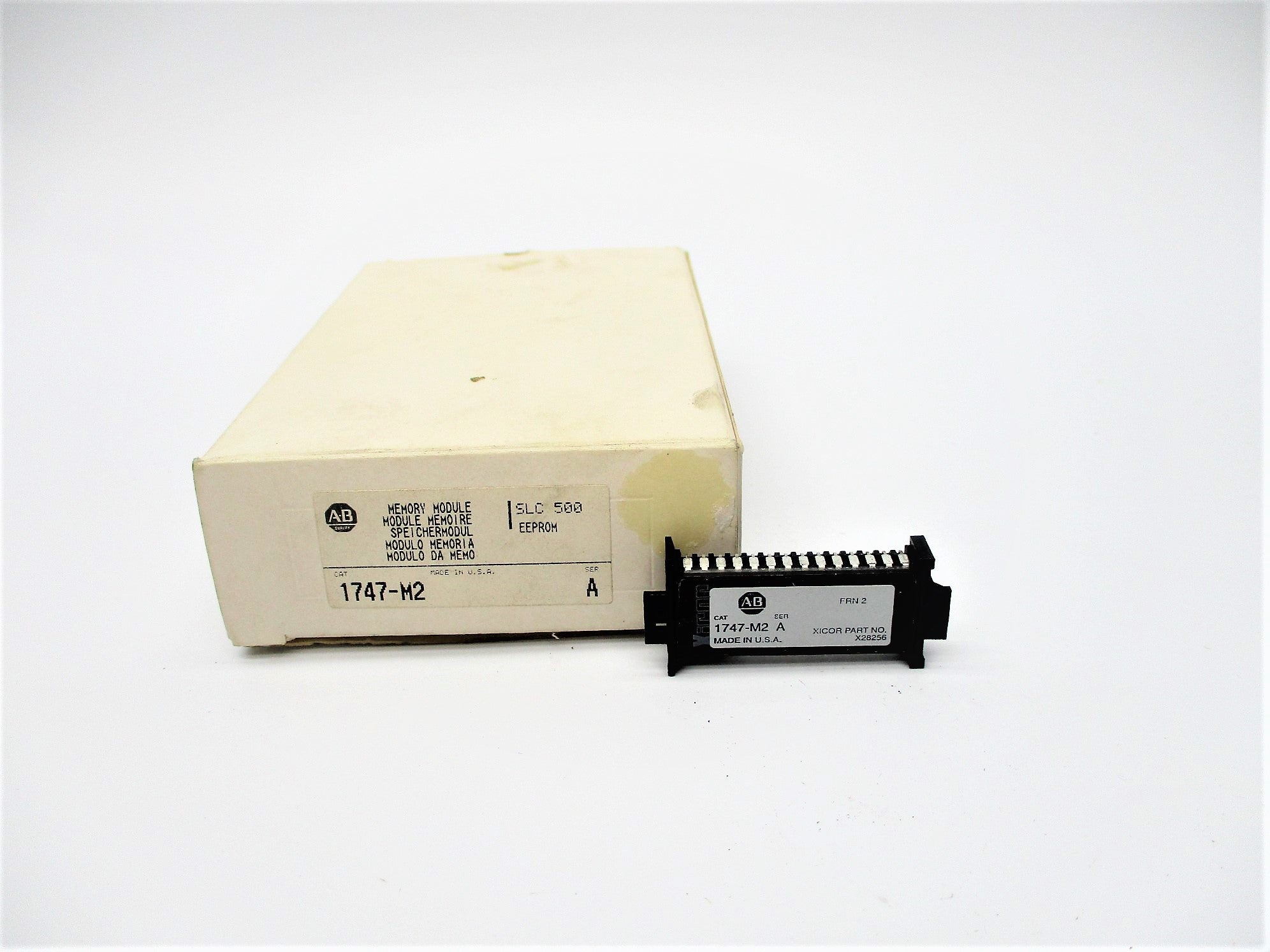 ALLEN BRADLEY 1747-M2 SER. A F/W 2 (WH) NSMP