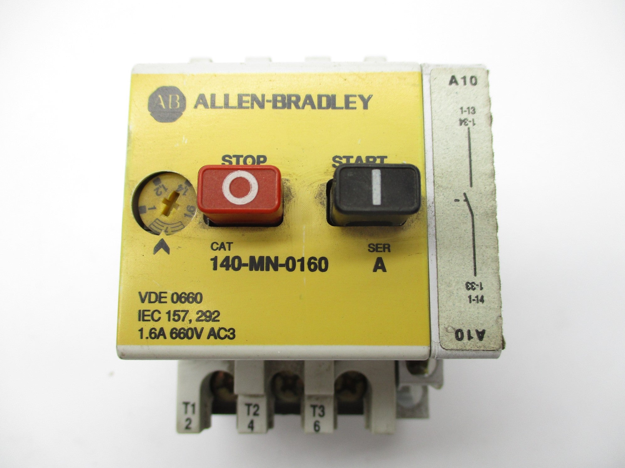 ALLEN BRADLEY 140-MN-0160 SER. A (AS PICTURED) UNMP