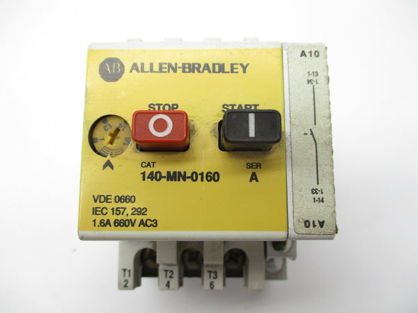 ALLEN BRADLEY 140-MN-0160 SER. A (AS PICTURED) UNMP