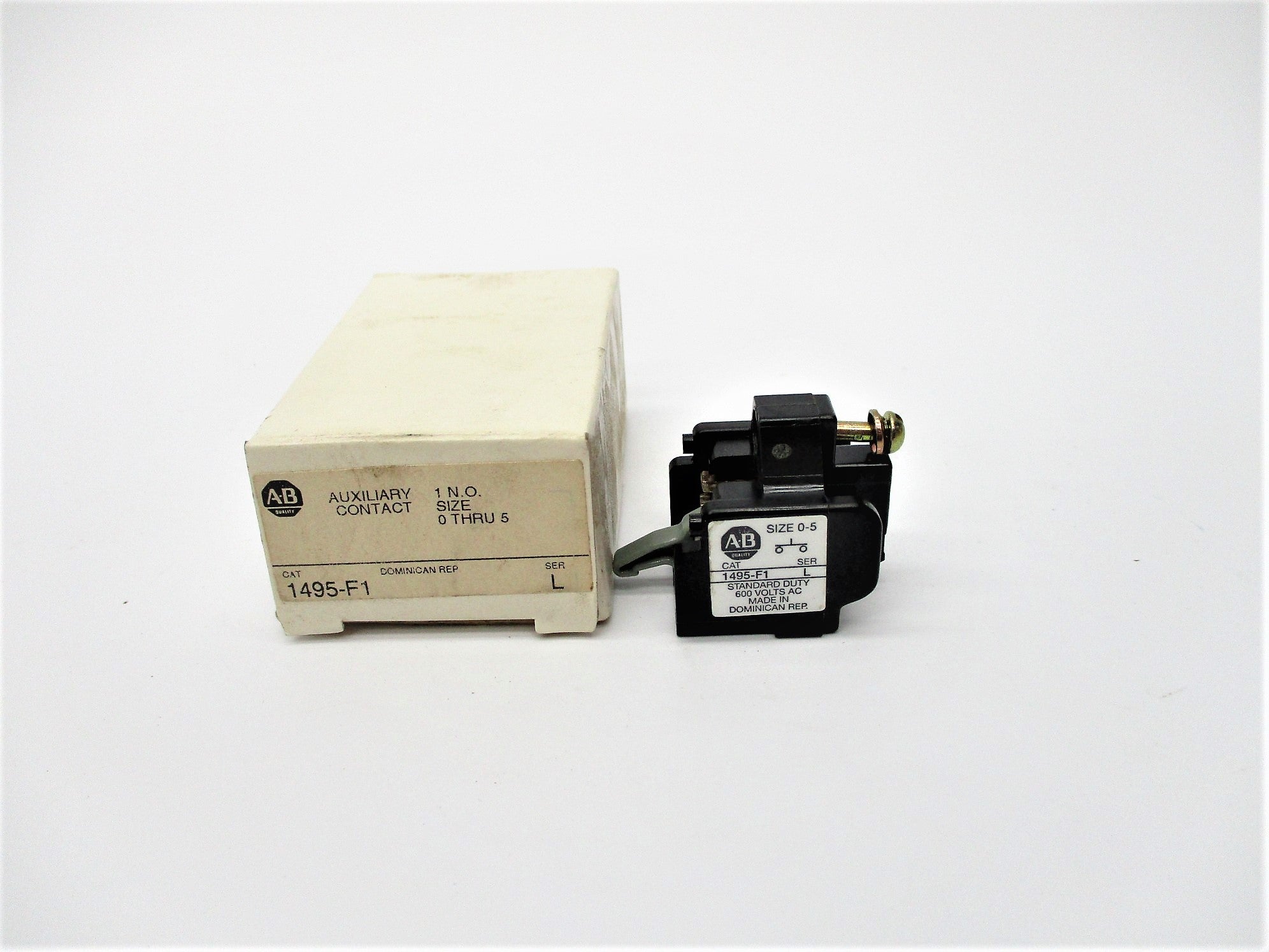 ALLEN BRADLEY 1495-F1 SER. L 600VAC (WH) NSMP