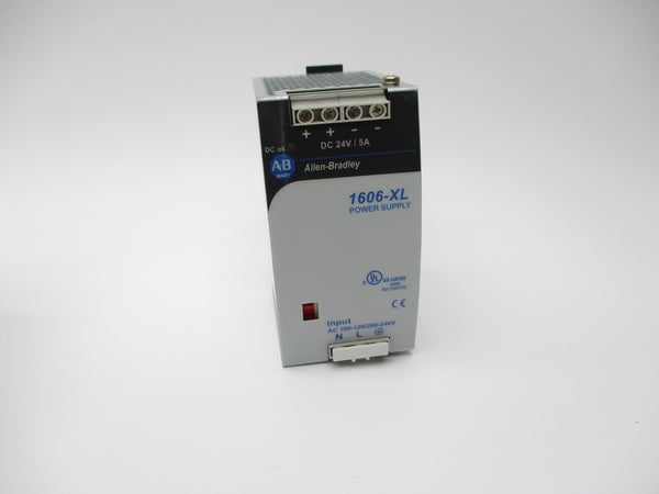 ALLEN BRADLEY 1606-XL120D SER. A 100-120VAC/200-240VAC 2.6/1.4A (WH) NSMP