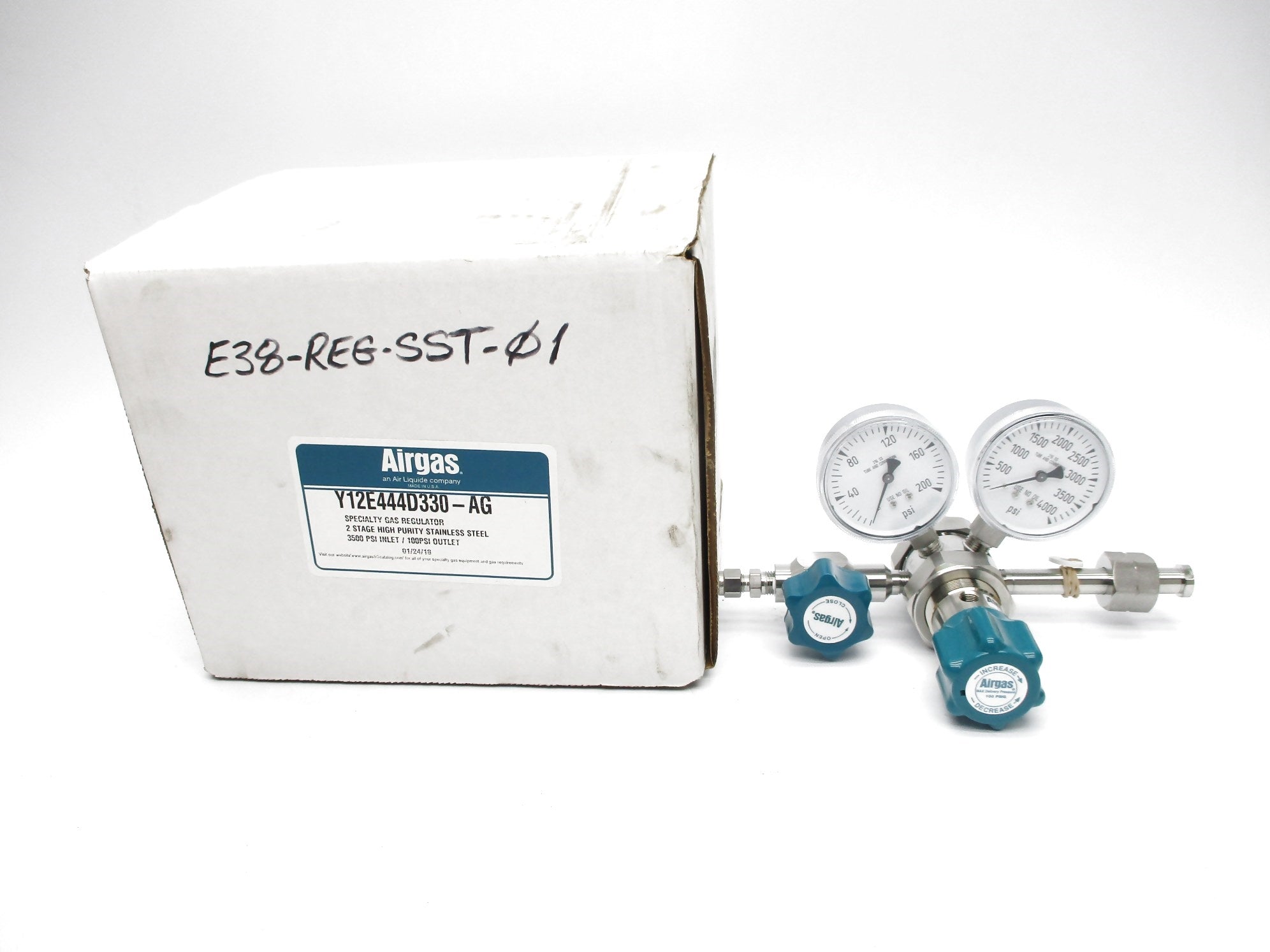 AIRGAS Y12E444D330-AG NSMP