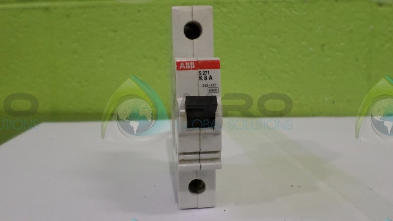 ABB S271-K8 CIRCUIT BREAKER 8A UNMP