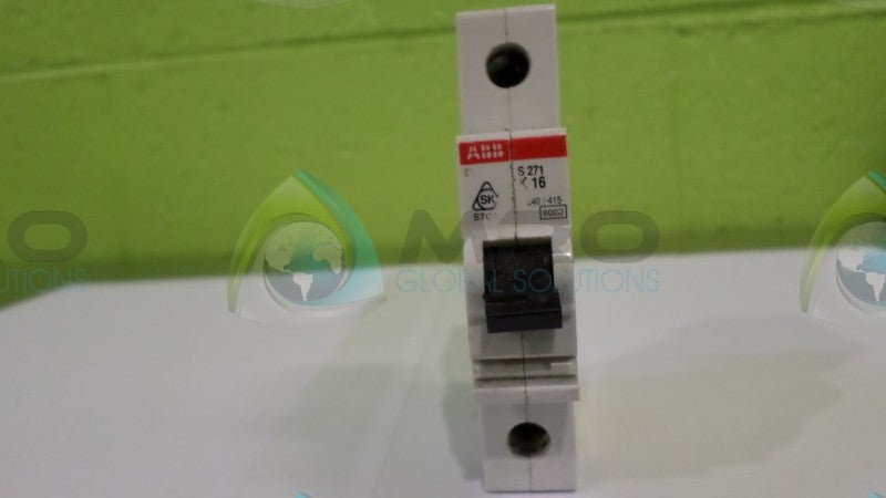 ABB S271-K16 CIRCUIT BREAKER 16A UNMP