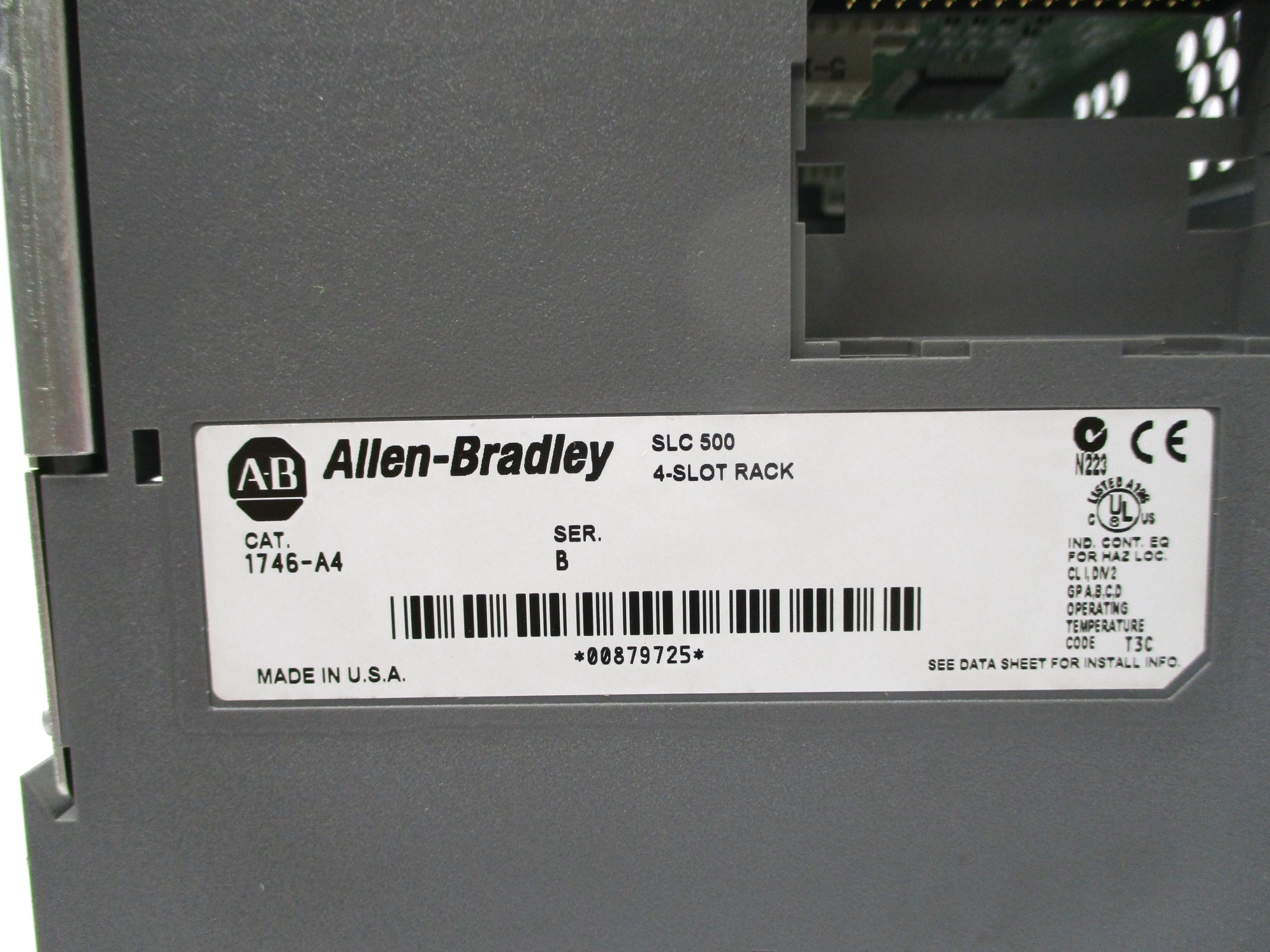 ALLEN BRADLEY 1746-A4 SER. B NSNP