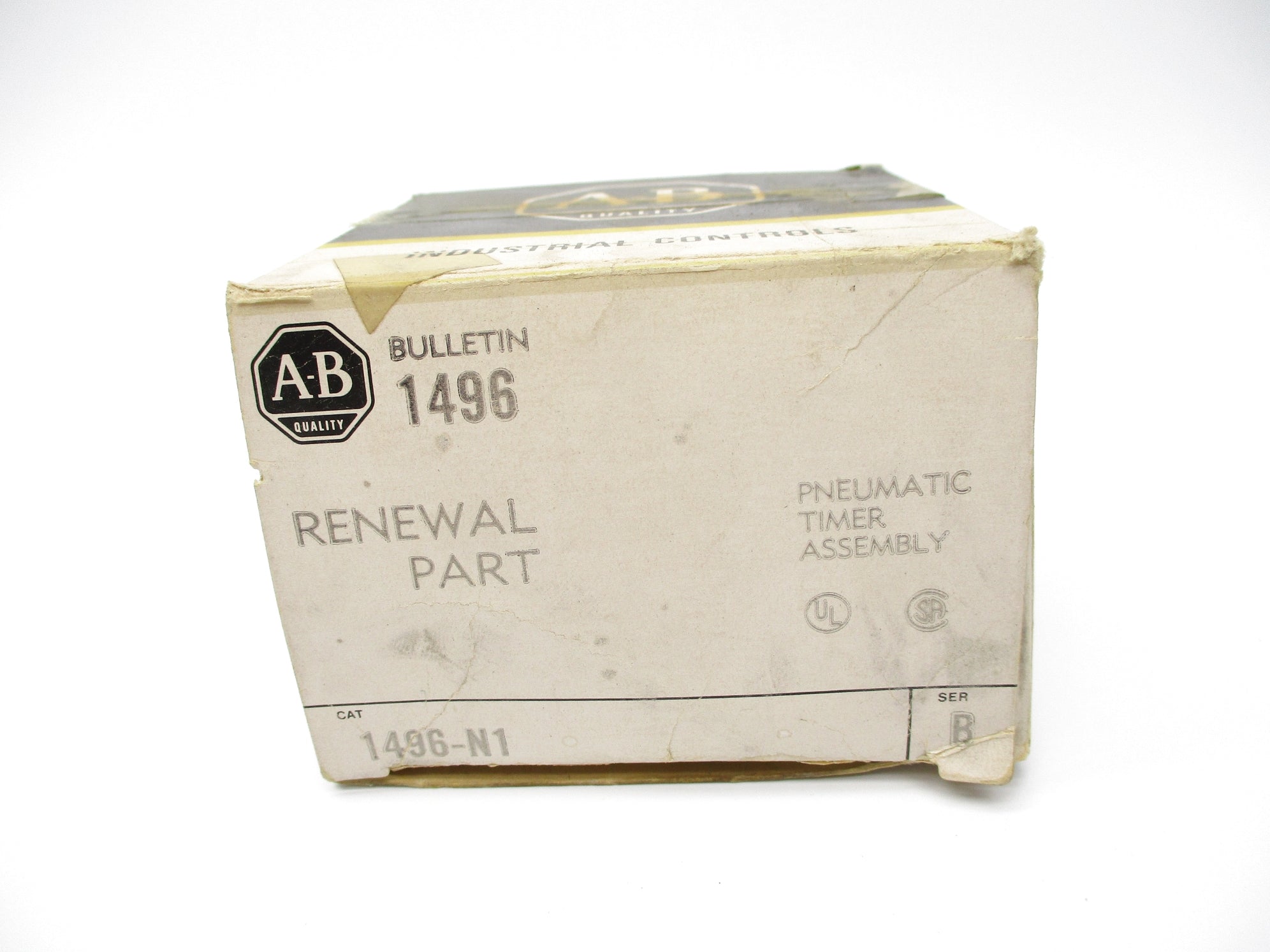 ALLEN BRADLEY 1496-N1 SER. B 120-600VAC 60A 1/20-180SEC (BK/YL) NSMP