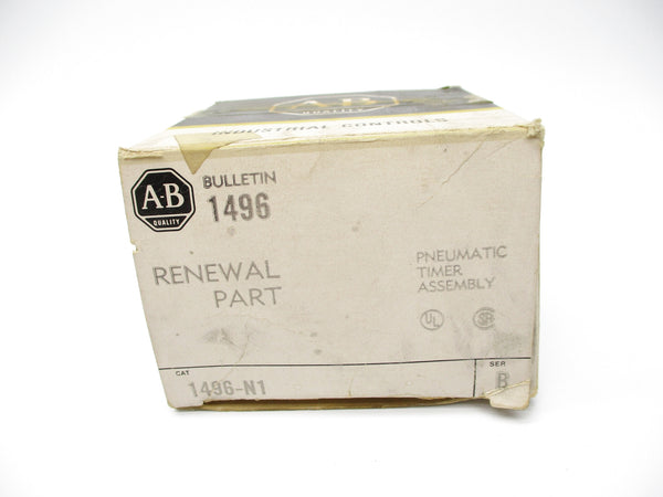 ALLEN BRADLEY 1496-N1 SER. B 120-600VAC 60A 1/20-180SEC (BK/YL) NSMP