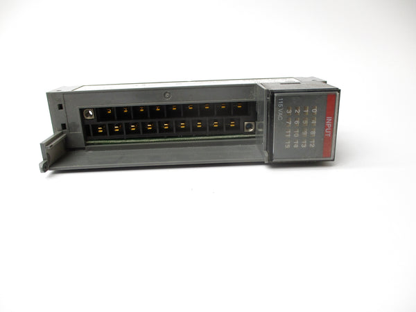 ALLEN BRADLEY 1746-IA16 SER. C 85-132VAC (NO DOOR/NO TERMINAL) UNMP