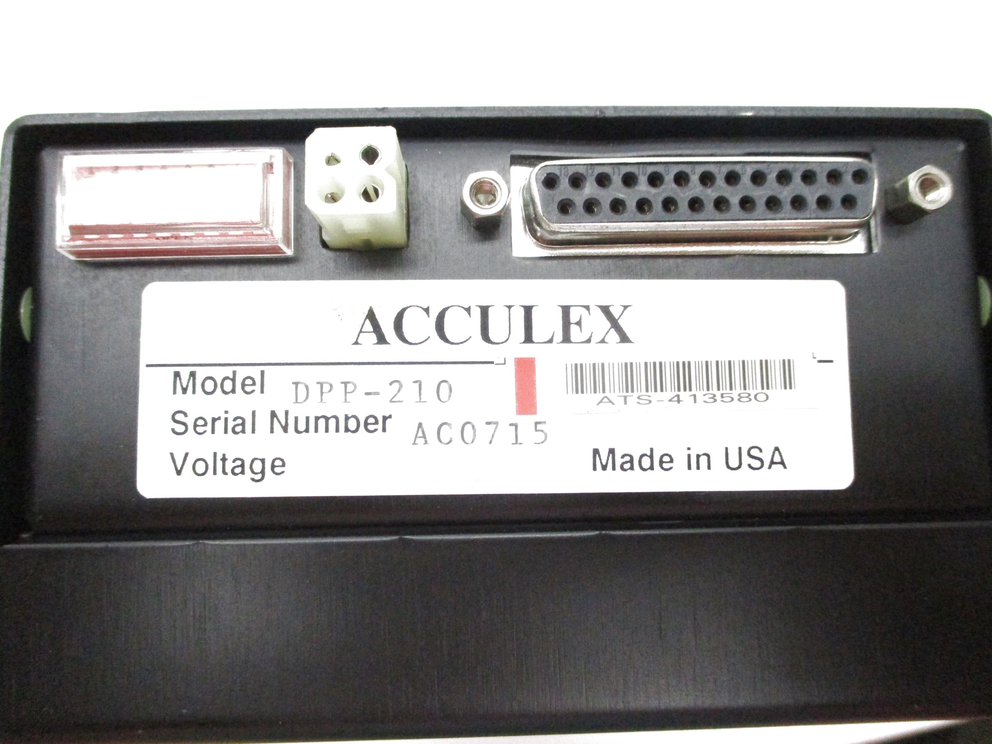 ACCULEX DPP-210 NSNP