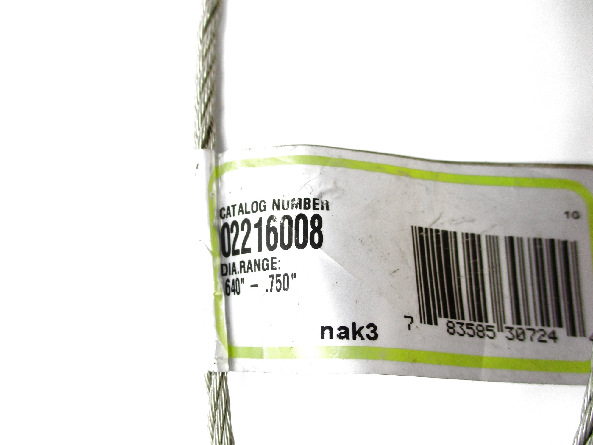 HUBBELL 02216008 .640-.750" NSNP