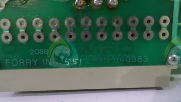 FORRY INC. 040383 CIRCUIT BOARD  UNMP