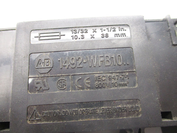 ALLEN BRADLEY 1492-WFB10 800V UNMP