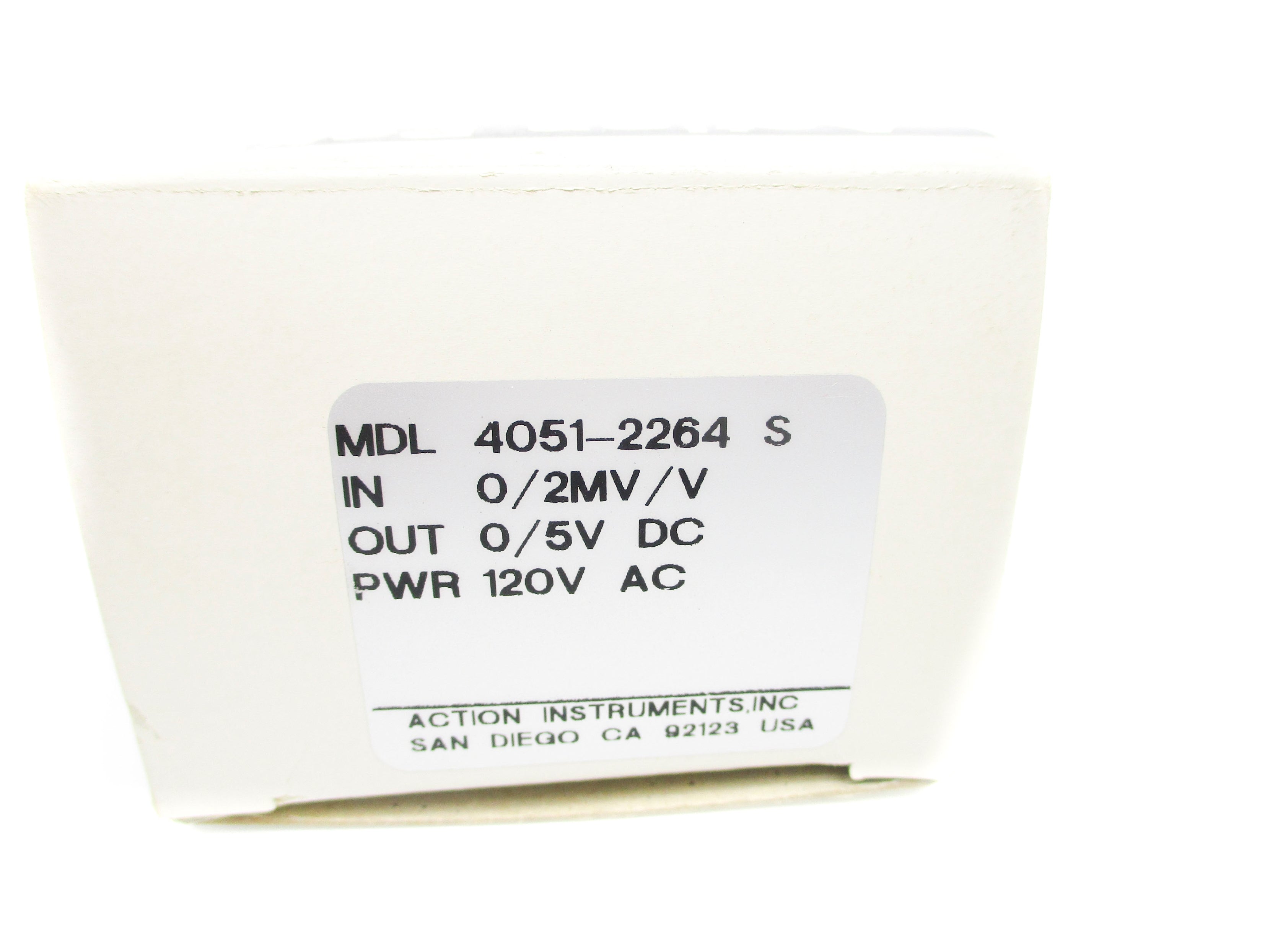 ACTION INSTRUMENTS 4051-2264 230VAC NSMP