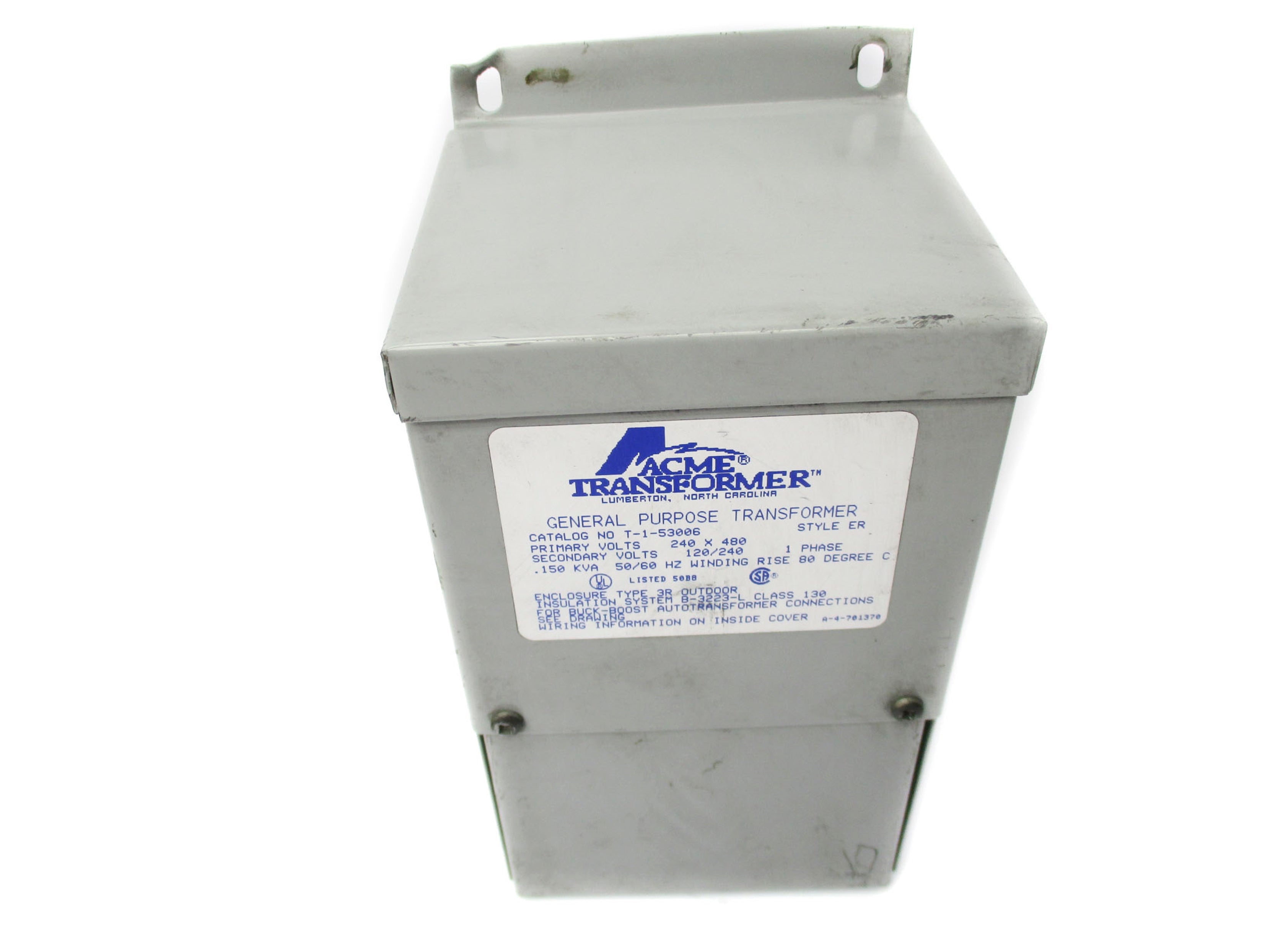 ACME TRANSFORMER T-1-53006 UNMP