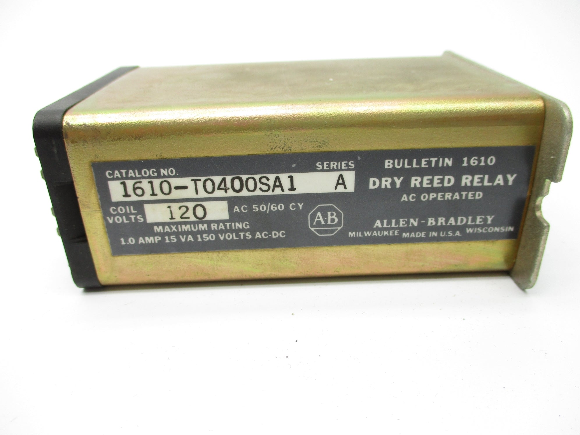 ALLEN BRADLEY 1610-T0400SA1 SER. A 120VAC UNMP