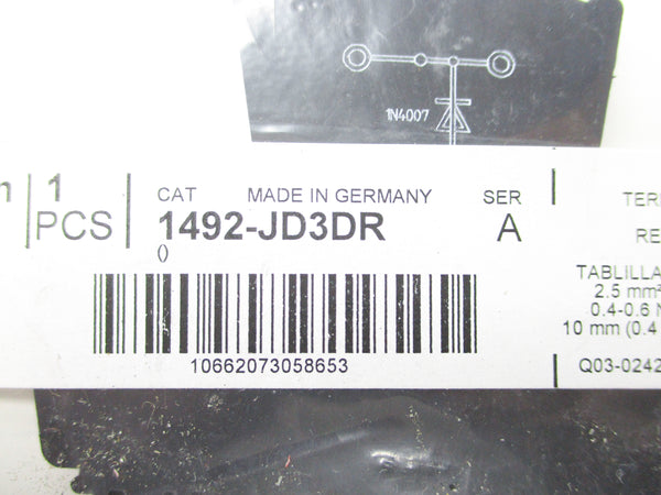 ALLEN BRADLEY 1492-JD3DR SER. A NSMP