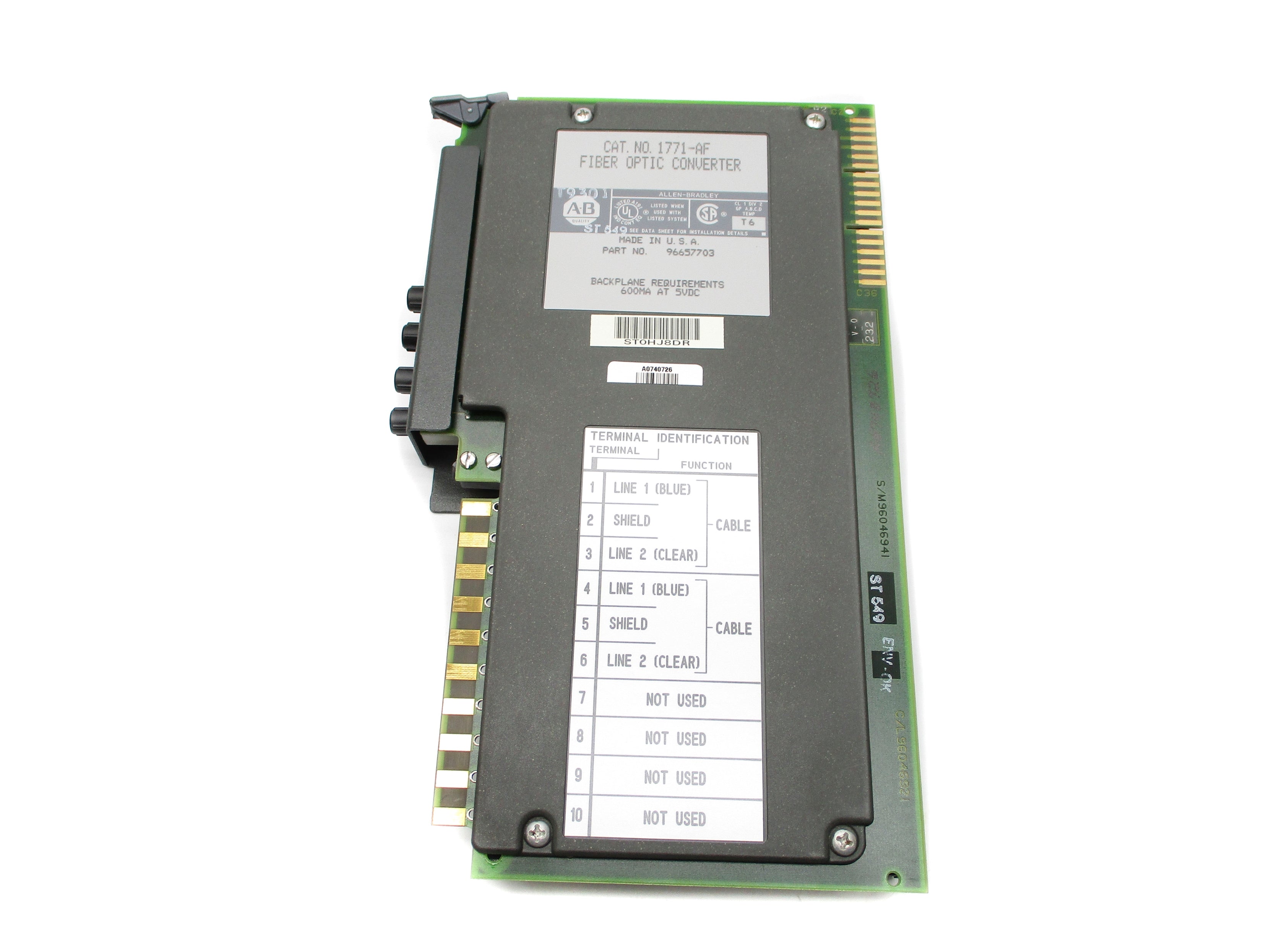 ALLEN BRADLEY 1771-AF UNMP