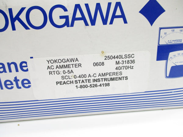 YOKOGAWA 250440LSSC 0-400ACA NSMP