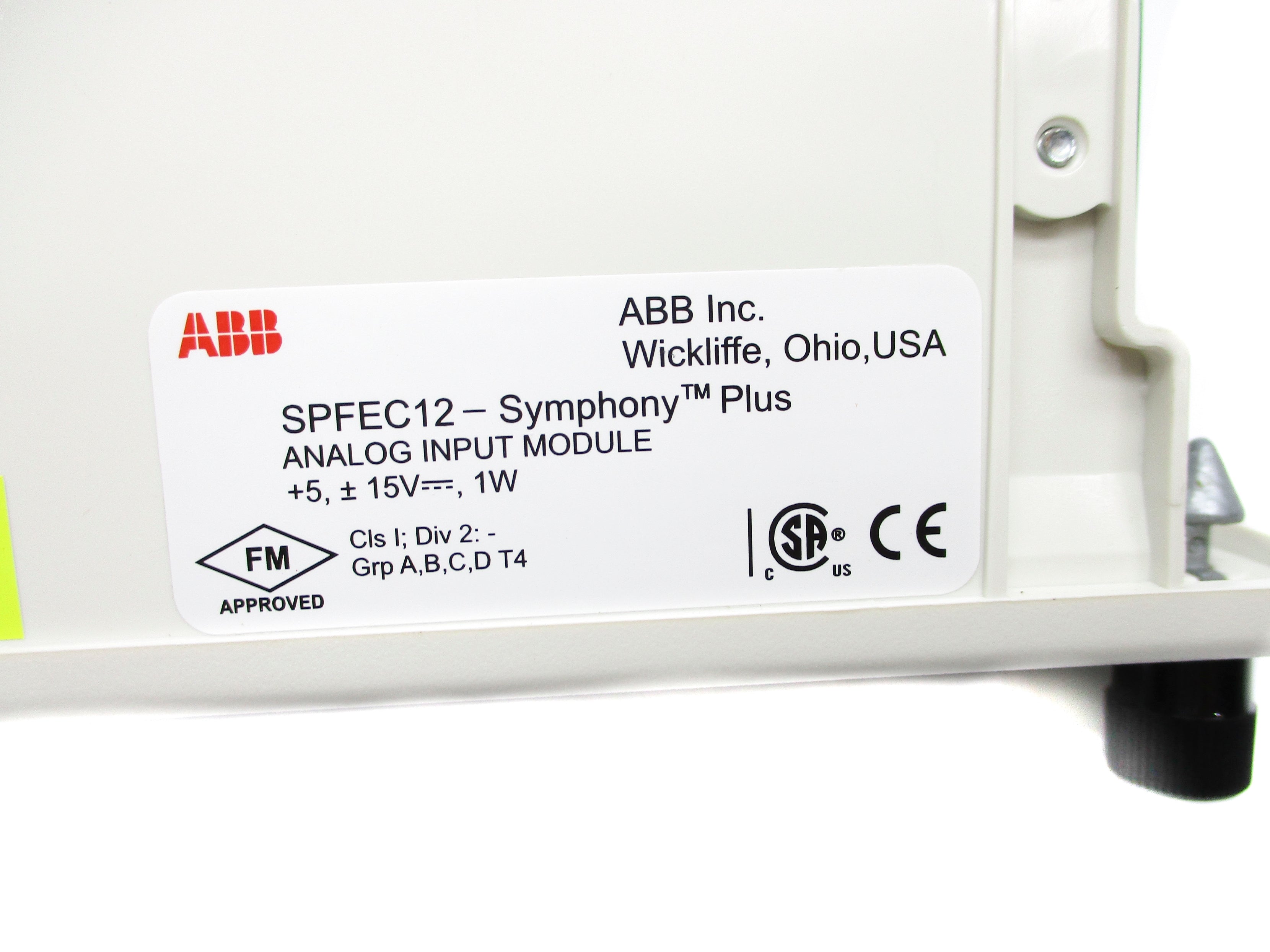 ABB SPFEC12 5VDC UNMP