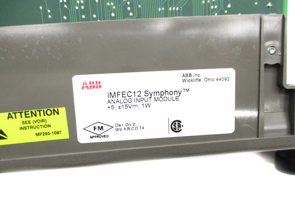 ABB IMFEC12 15V UNMP