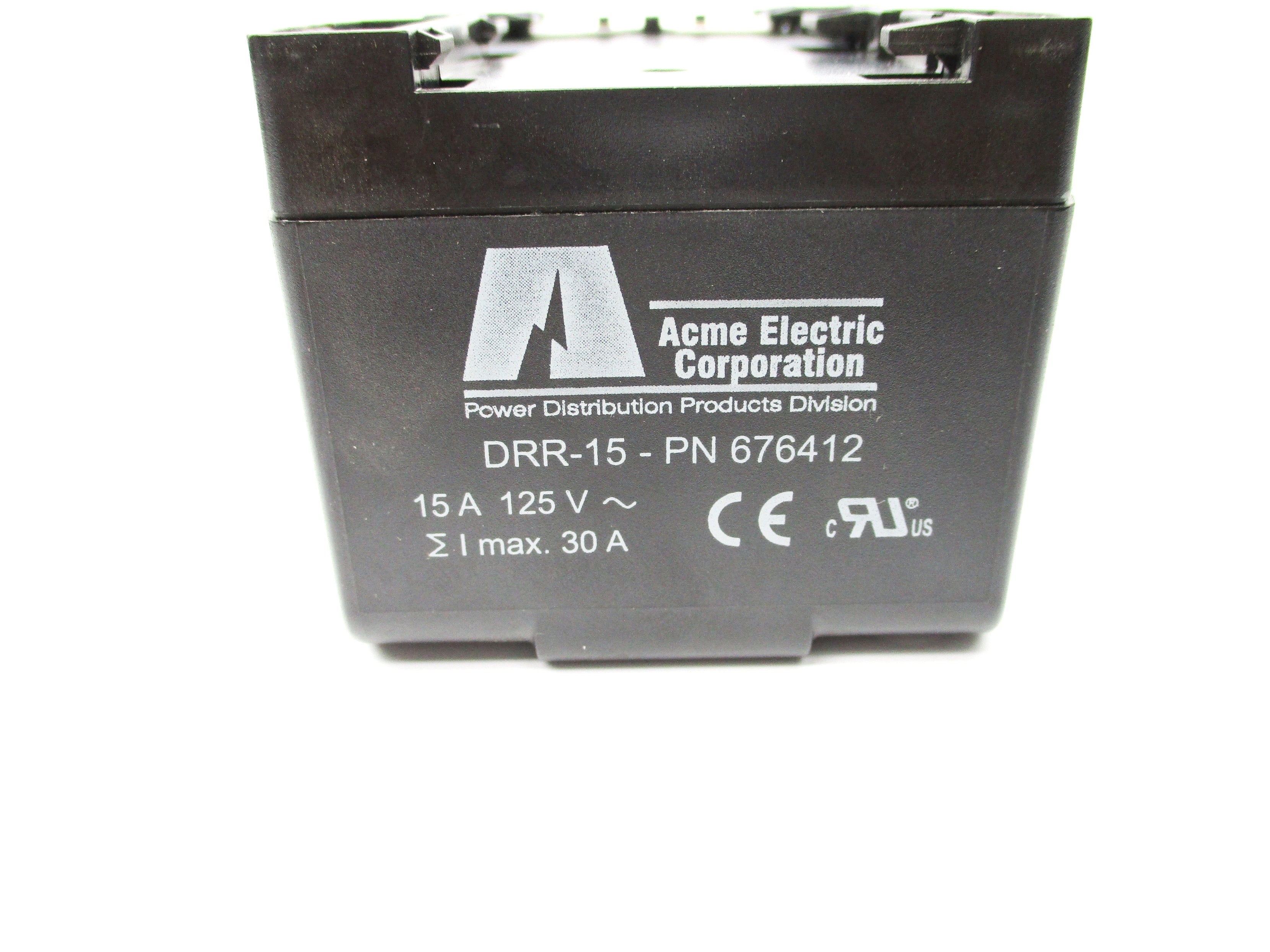 ACME ELECTRIC DRR-15 676412 NSNP